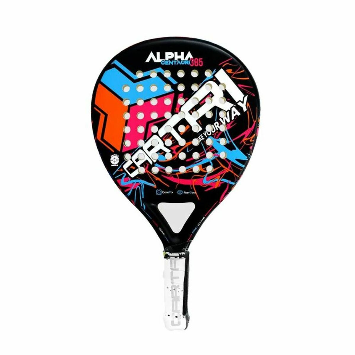 Padel Racket Alpha Centauri Cartri Black